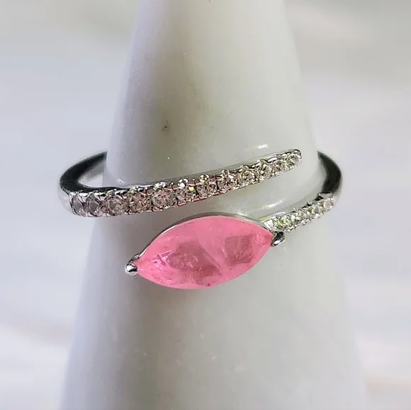 NWT BP 'Even Better Times' Smithsonite Genuine Quartz Sterling Silver Ring - 9 - Picture 5 of 11